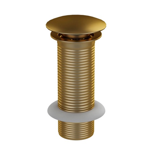 Jaquar, донный клапан для раковины без перелива, Матовое золото PVD. Фото 1