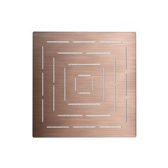 Jaquar, верх. душ, Maze, 1-режимн., 200х200 мм, Античная медь