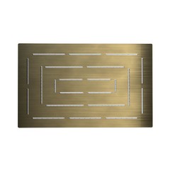 Jaquar, верх. душ, Maze, 1-режимн., 295х190 мм, Античная бронза