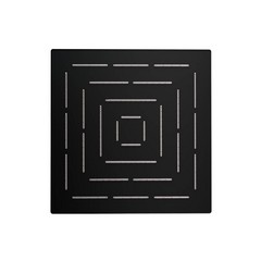 Jaquar, верх. душ, Maze, 1-режимн., 300х300 мм, Черный матовый