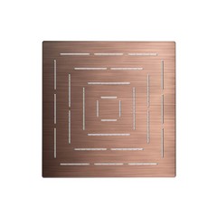 Jaquar, верх. душ, Maze, 1-режимн., 300х300 мм, Античная медь