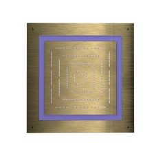 Jaquar, потолочный душ, Maze, 1-режимн., 450х450 мм,  Античная бронза